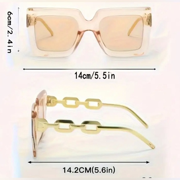 Square Chained Shades Bundle, Includes:Cleaning cloth & Microfiber Carry… - Picture 3 of 3